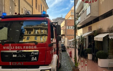 Fulmini e incendi nella notte a Monteriggioni
