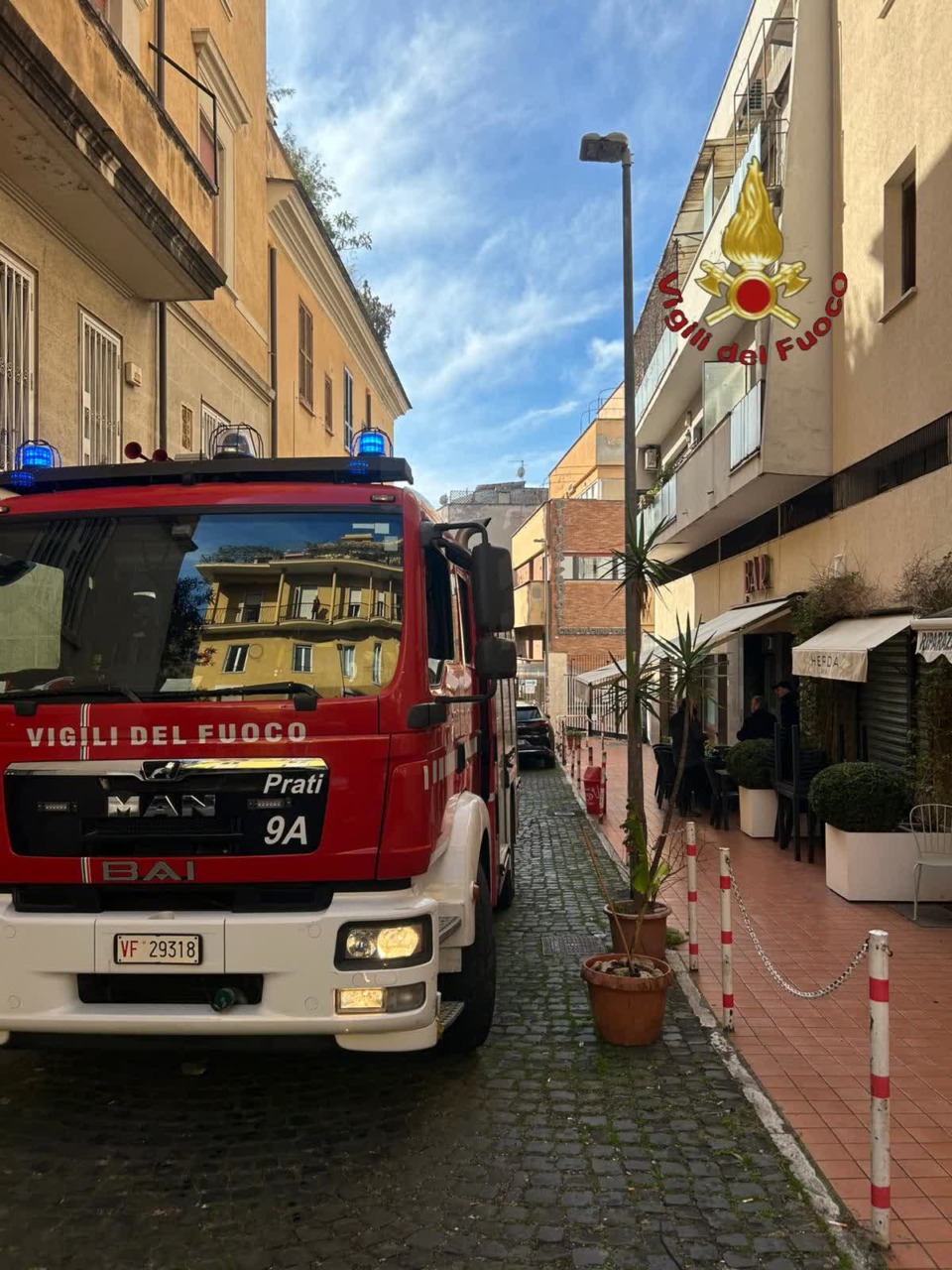 Fulmini e incendi nella notte a Monteriggioni